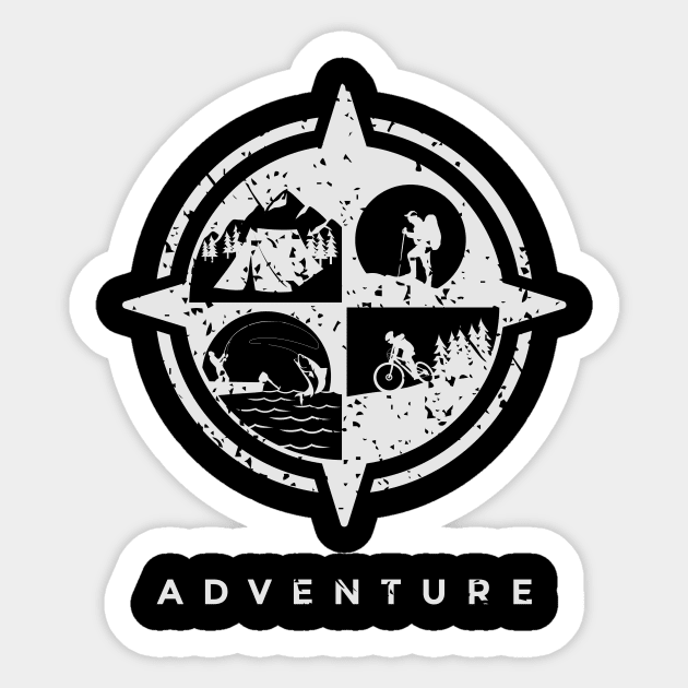 outdoor adventure Sticker by Logisstudio